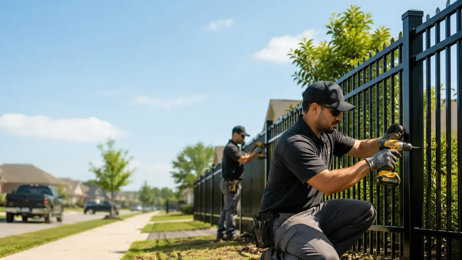 Metal Fence Installation in Holland, MI